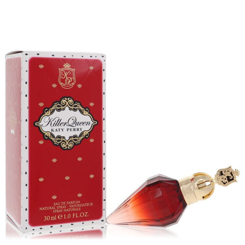 Killer Queen by Katy PerryEau De Parfum Spray 1 oz 1 oz / 30 ml / Alcohol, Amber, Woody, Aldehyde, Oils Women