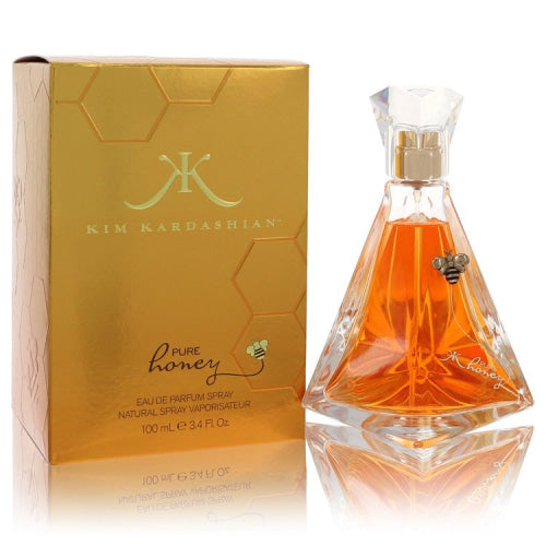 Kim Kardashian Pure Honey by Kim KardashianEau De Parfum Spray 3.4 oz 3.4 oz / 100 ml / Alcohol, Amber, Woody, Aldehyde, Oils Women