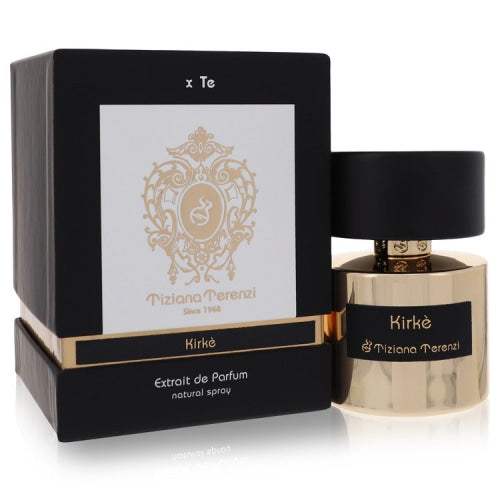 Kirke by Tiziana TerenziExtrait De Parfum Spray (Unisex) 3.38 oz 3.38 oz / 100 ml / Alcohol, Amber, Woody, Aldehyde, Oils Unisex