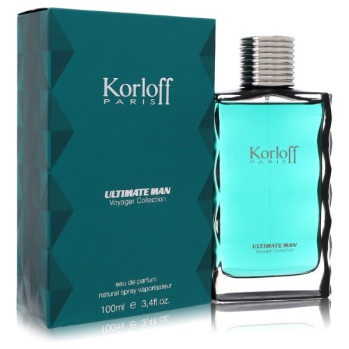 Korloff Ultimate Man by KorloffEau De Parfum Spray 3.4 oz 3.4 oz / 100 ml / Alcohol, Amber, Woody, Aldehyde, Oils Men