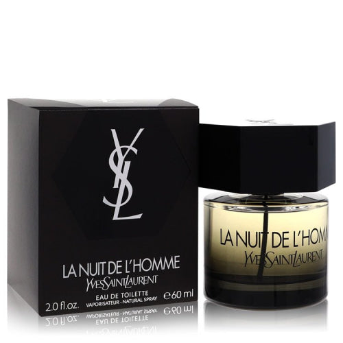 La Nuit De L’Homme by Yves Saint LaurentEau De Toilette Spray 2 oz 2 oz / 60 ml / Alcohol, Amber, Woody, Aldehyde, Oils Men