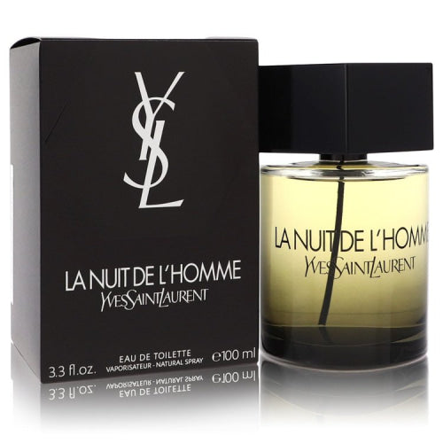 La Nuit De L’Homme by Yves Saint LaurentEau De Toilette Spray 3.4 oz 3.4 oz / 100 ml / Alcohol, Amber, Woody, Aldehyde, Oils Men