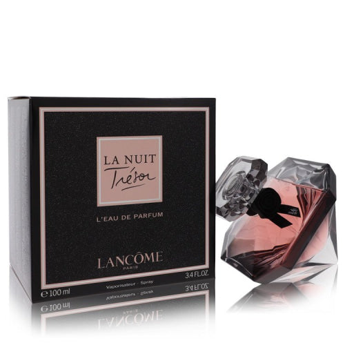 La Nuit Tresor by LancomeL’eau De Parfum Spray 3.4 oz 3.4 oz / 100 ml / Alcohol, Amber, Woody, Aldehyde, Oils Women