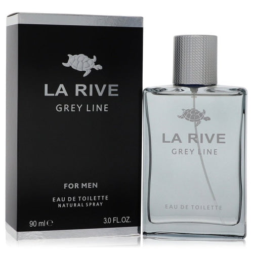 La Rive Grey Line by La RiveEau De Toilette Spray 3 oz 3 oz / 90 ml / Alcohol, Amber, Woody, Aldehyde, Oils Men