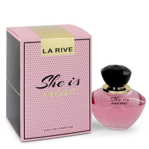 La Rive She is Mine by La RiveEau De Parfum Spray 3 oz 3 oz / 90 ml / Alcohol, Amber, Woody, Aldehyde, Oils Women