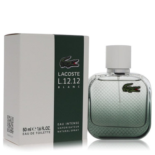Lacoste Eau De Lacoste L.12.12 Blanc Eau Intense by LacosteEau De Toilette Spray 1.7 oz 1.7 oz / 50 ml / Alcohol, Amber, Woody, Aldehyde,