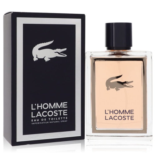 Lacoste L’homme by LacosteEau De Toilette Spray 3.3 oz 3.3 oz / 100 ml / Alcohol, Amber, Woody, Aldehyde, Oils Men