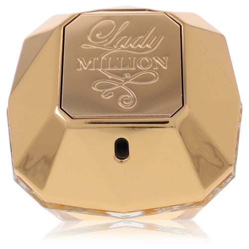 Lady Million by Paco RabanneEau De Parfum Spray (Tester) 2.7 oz 2.7 oz / 80 ml / Alcohol, Amber, Woody, Aldehyde, Oils Women