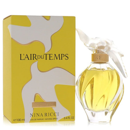 LโAir Du Temps by Nina RicciEau De Parfum Spray 3.3 oz 3.3 oz / 100 ml / Alcohol, Amber, Woody, Aldehyde, Oils Women