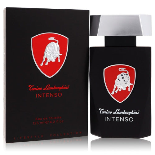 Lamborghini Intenso by Tonino LamborghiniEau De Toilette Spray 4.2 oz 4.2 oz / 125 ml / Alcohol, Amber, Woody, Aldehyde, Oils Men