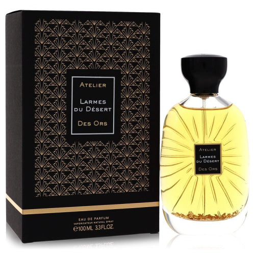 Larmes Du Desert by Atelier Des OrsEau De Parfum Spray (Unisex) 3.3 oz 3.3 oz / 100 ml / Alcohol, Amber, Woody, Aldehyde, Oils Unisex