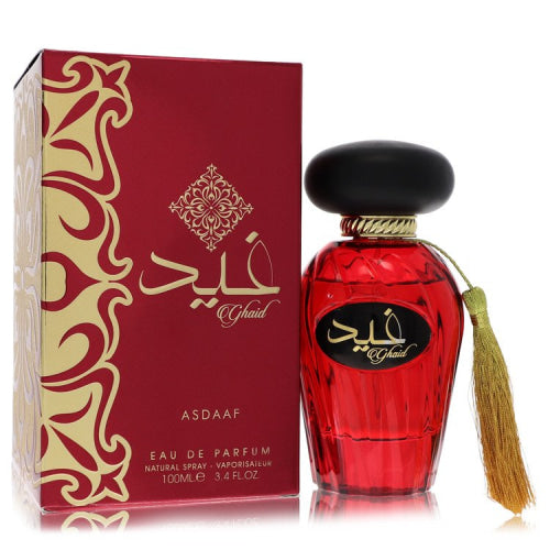 Lattafa Asdaaf Ghaid by LattafaEau De Parfum Spray (Unisex) 3.4 oz 3.4 oz / 100 ml / Alcohol, Amber, Woody, Aldehyde, Oils Unisex