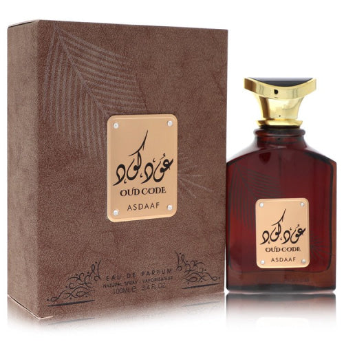 Lattafa Asdaaf Oud Code by LattafaEau De Parfum Spray (Unisex) 3.4 oz 3.4 oz / 100 ml / Alcohol, Amber, Woody, Aldehyde, Oils Unisex