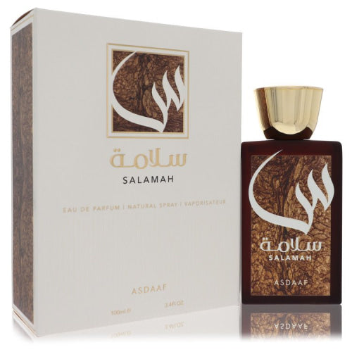 Lattafa Asdaaf Salamah by LattafaEau De Parfum Spray (Unisex) 3.4 oz 3.4 oz / 100 ml / Alcohol, Amber, Woody, Aldehyde, Oils Unisex