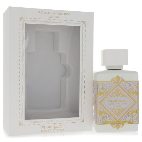 Lattafa Badee Al Oud Honor & Glory by LattafaEau De Parfum Spray (Unisex) 3.4 oz 3.4 oz / 100 ml / Alcohol, Amber, Woody, Aldehyde, Oils