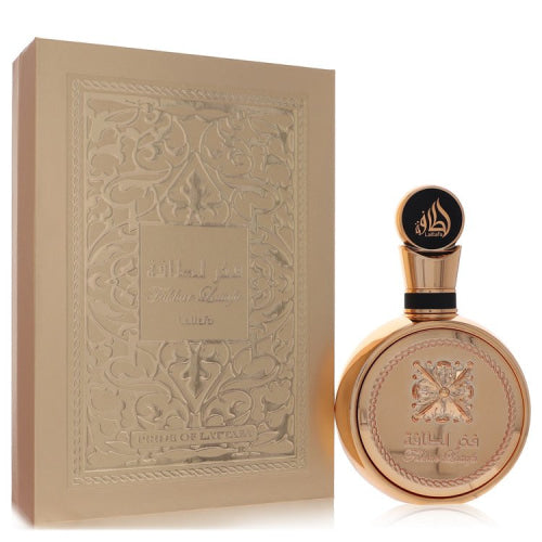 Lattafa Fakhar Gold by LattafaEau De Parfum Spray (Unisex) 3.4 oz 3.4 oz / 100 ml / Alcohol, Amber, Woody, Aldehyde, Oils Unisex