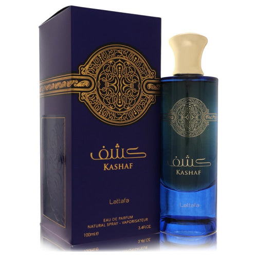 Lattafa Kashaf by LattafaEau De Parfum Spray (Unisex) 3.4 oz 3.4 oz / 100 ml / Alcohol, Amber, Woody, Aldehyde, Oils Unisex