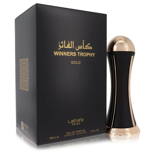 Lattafa Pride Winners Trophy Gold by LattafaEau De Parfum Spray 3.4 oz 3.4 oz / 100 ml / Alcohol, Amber, Woody, Aldehyde, Oils Women