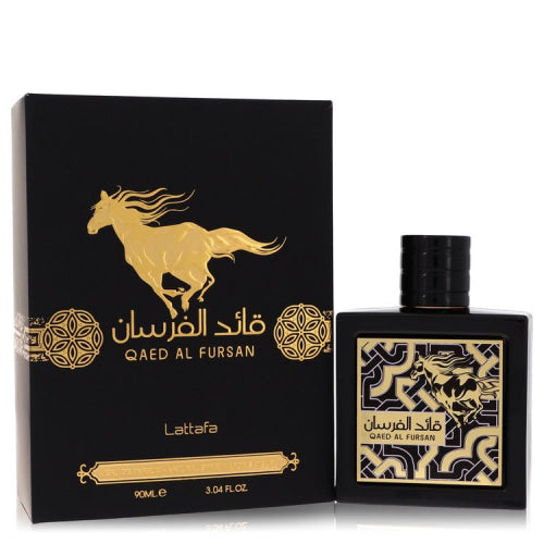 Lattafa Qaed Al Fursan by LattafaEau De Parfum Spray 3 oz 3 oz / 90 ml / Alcohol, Amber, Woody, Aldehyde, Oils Men