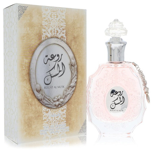 Lattafa Rouat Al Musk by LattafaEau De Parfum Spray (Unisex) 3.4 oz 3.4 oz / 100 ml / Alcohol, Amber, Woody, Aldehyde, Oils Unisex