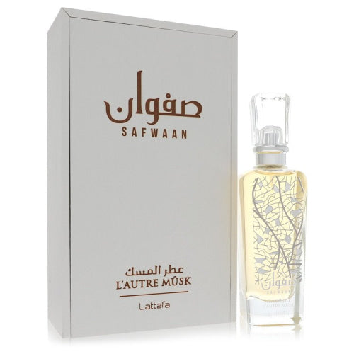 Lattafa Safwaan L’autre Musk by LattafaEau De Parfum Spray (Unisex) 3.4 oz 3.4 oz / 100 ml / Alcohol, Amber, Woody, Aldehyde, Oils Unisex