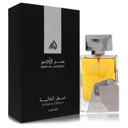 Lattafa Ser Al Ameer by LattafaEau De Parfum Spray (Unisex) 3.4 oz 3.4 oz / 100 ml / Alcohol, Amber, Woody, Aldehyde, Oils Unisex