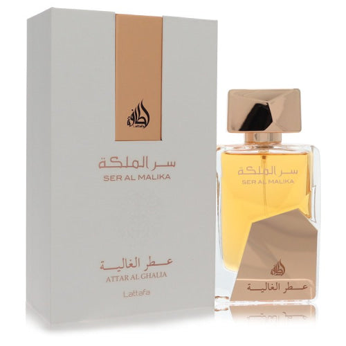 Lattafa Ser Al Malika by LattafaEau De Parfum Spray 3.4 oz 3.4 oz / 100 ml / Alcohol, Amber, Woody, Aldehyde, Oils Women