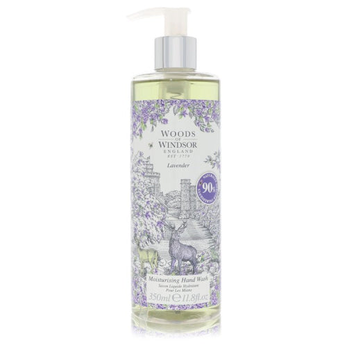 Lavender by Woods of WindsorHand Wash 11.8 oz 11.8 oz / 349 ml / Alcohol, Amber, Woody, Aldehyde, Oils Women