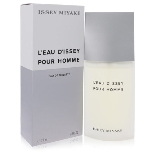 L’EAU D’ISSEY (issey Miyake) by Issey MiyakeEau De Toilette Spray 2.5 oz 2.5 oz / 75 ml / Alcohol, Amber, Woody, Aldehyde, Oils Men