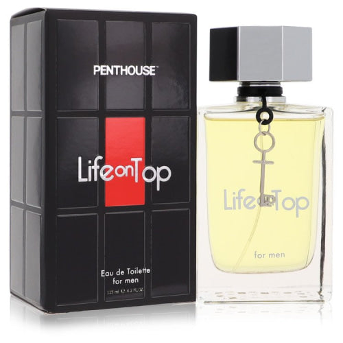 Life on Top by PenthouseEau De Toilette Spray 3.4 oz 3.4 oz / 100 ml / Alcohol, Amber, Woody, Aldehyde, Oils Men