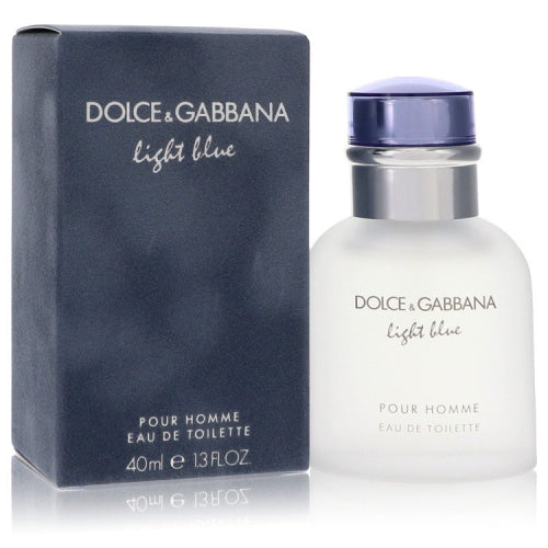 Light Blue by Dolce & GabbanaEau De Toilette Spray 1.3 oz 1.3 oz / 38 ml / Alcohol, Amber, Woody, Aldehyde, Oils Men