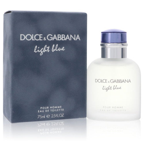 Light Blue by Dolce & GabbanaEau De Toilette Spray 2.5 oz 2.5 oz / 75 ml / Alcohol, Amber, Woody, Aldehyde, Oils Men