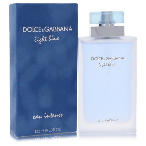 Light Blue Eau Intense by Dolce & GabbanaEau De Parfum Spray 3.3 oz 3.3 oz / 100 ml / Alcohol, Amber, Woody, Aldehyde, Oils Women