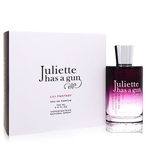Lili Fantasy by Juliette Has A GunEau De Parfum Spray 3.3 oz 3.3 oz / 100 ml / Alcohol, Amber, Woody, Aldehyde, Oils Women