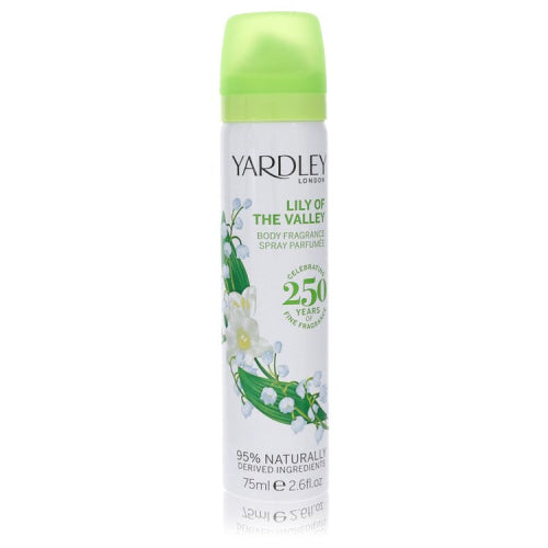 Lily of The Valley Yardley by Yardley LondonBody Spray 2.6 oz 2.6 oz / 77 ml / Alcohol, Amber, Woody, Aldehyde, Oils Women