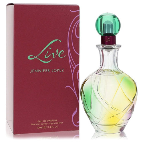 Live by Jennifer LopezEau De Parfum Spray 3.4 oz 3.4 oz / 100 ml / Alcohol, Amber, Woody, Aldehyde, Oils Women