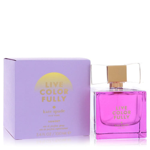 Live Colorfully Sunset by Kate SpadeEau De Parfum Spray 3.4 oz 3.4 oz / 100 ml / Alcohol, Amber, Woody, Aldehyde, Oils Women