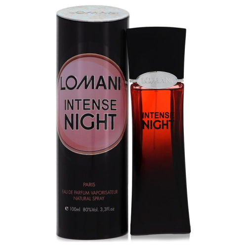 Lomani Intense Night by LomaniEau De Parfum Spray 3.3 oz 3.3 oz / 100 ml / Alcohol, Amber, Woody, Aldehyde, Oils Women