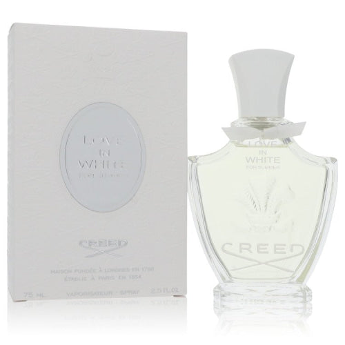 Love In White For Summer by CreedEau De Parfum Spray 2.5 oz 2.5 oz / 75 ml / Alcohol, Amber, Woody, Aldehyde, Oils Women