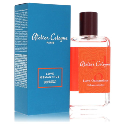 Love Osmanthus by Atelier ColognePure Perfume Spray (Unisex) 3.3 oz 3.3 oz / 100 ml / Alcohol, Amber, Woody, Aldehyde, Oils Unisex
