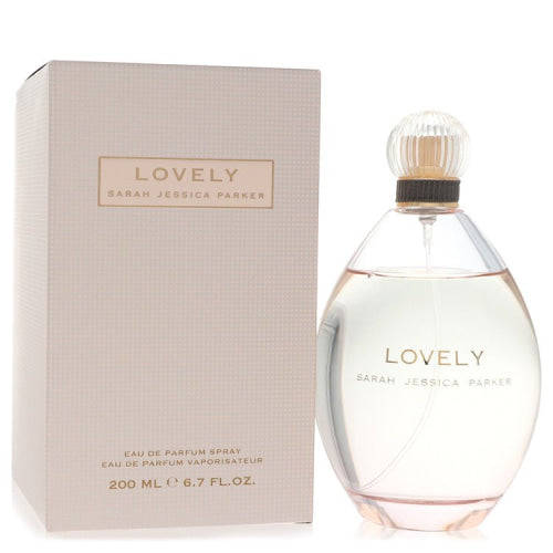 Lovely by Sarah Jessica ParkerEau De Parfum Spray 6.7 oz 6.7 oz / 200 ml / Alcohol, Amber, Woody, Aldehyde, Oils Women