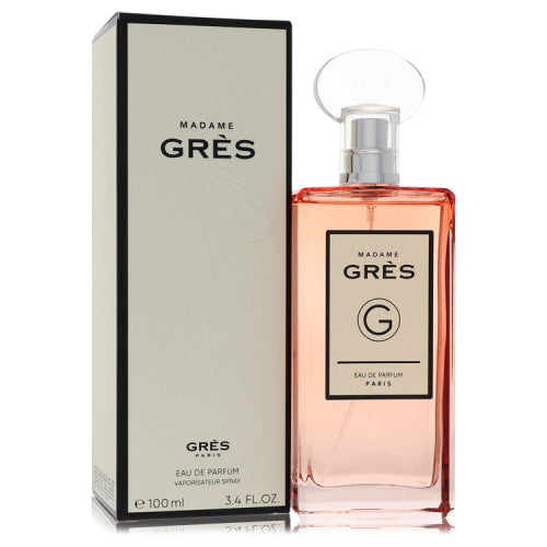 Madame Gres by Parfums GresEau De Parfum Spray 3.4 oz 3.4 oz / 100 ml / Alcohol, Amber, Woody, Aldehyde, Oils Women