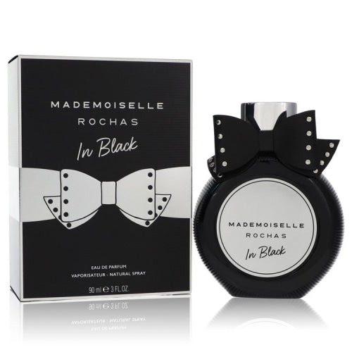 Mademoiselle Rochas In Black by RochasEau De Parfum Spray 3 oz 3 oz / 90 ml / Alcohol, Amber, Woody, Aldehyde, Oils Women