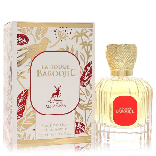 Maison Alhambra Baroque Rouge 540 by Maison AlhambraEau De Parfum Spray (Unisex) 3.4 oz 3.4 oz / 100 ml / Alcohol, Amber, Woody, Aldehyde,