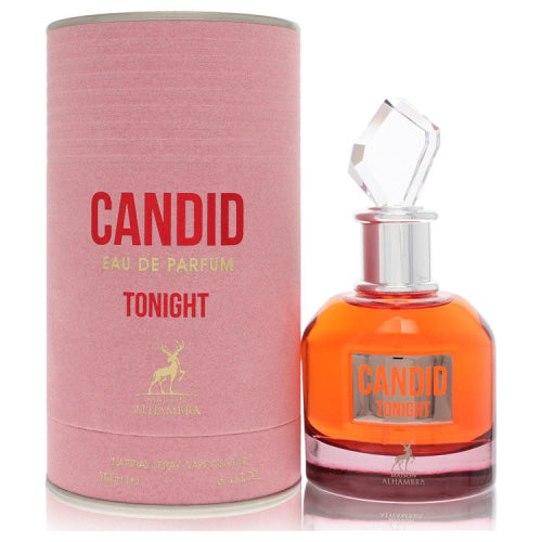 Maison Alhambra Candid Tonight by Maison AlhambraEau De Parfum Spray 3.4 oz 3.4 oz / 100 ml / Alcohol, Amber, Woody, Aldehyde, Oils Women