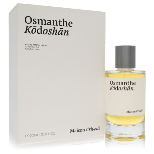 Maison Crivelle Osmanthe Kodoshan by Maison CrivelliEau De Parfum Spray (Unisex) 3.4 oz 3.4 oz / 100 ml / Alcohol, Amber, Woody, Aldehyde,
