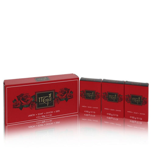 Maja by MyrurgiaSoap (3 pack) 3.1 oz 3.1 oz / 92 ml / Alcohol, Amber, Woody, Aldehyde, Oils Women