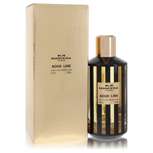 Mancera Aoud Line by ManceraEau De Parfum Spray (Unisex) 4 oz 4 oz / 120 ml / Alcohol, Amber, Woody, Aldehyde, Oils Unisex