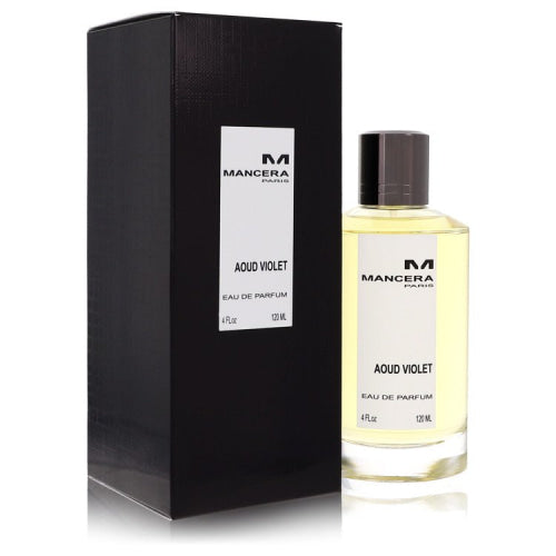 Mancera Aoud Violet by ManceraEau De Parfum Spray (Unisex) 4 oz 4 oz / 120 ml / Alcohol, Amber, Woody, Aldehyde, Oils Unisex