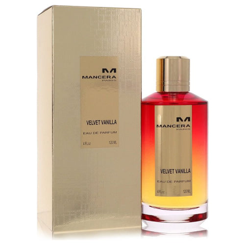 Mancera Velvet Vanilla by ManceraEau De Parfum Spray (Unisex) 4 oz 4 oz / 120 ml / Alcohol, Amber, Woody, Aldehyde, Oils Unisex